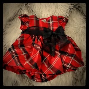 Bonnie Baby- Girl Plaid Dress